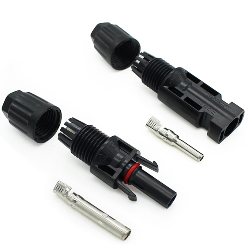 2 MC4 IP67 Waterproof 30A DC 1000V 4mm2 6mm2 Solar Cable Connector alang sa Solar Pv System